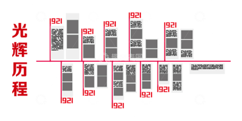 党建光辉历程文化墙