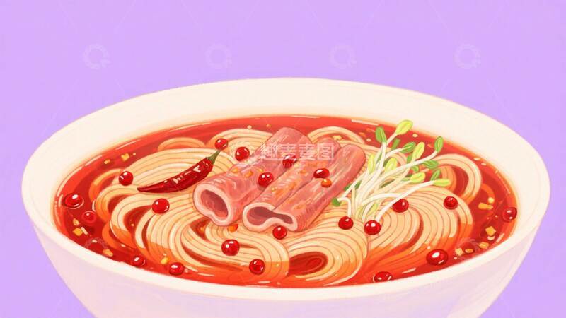 高清大图下载【趣麦麦图】肥肠粉  小吃 美食3