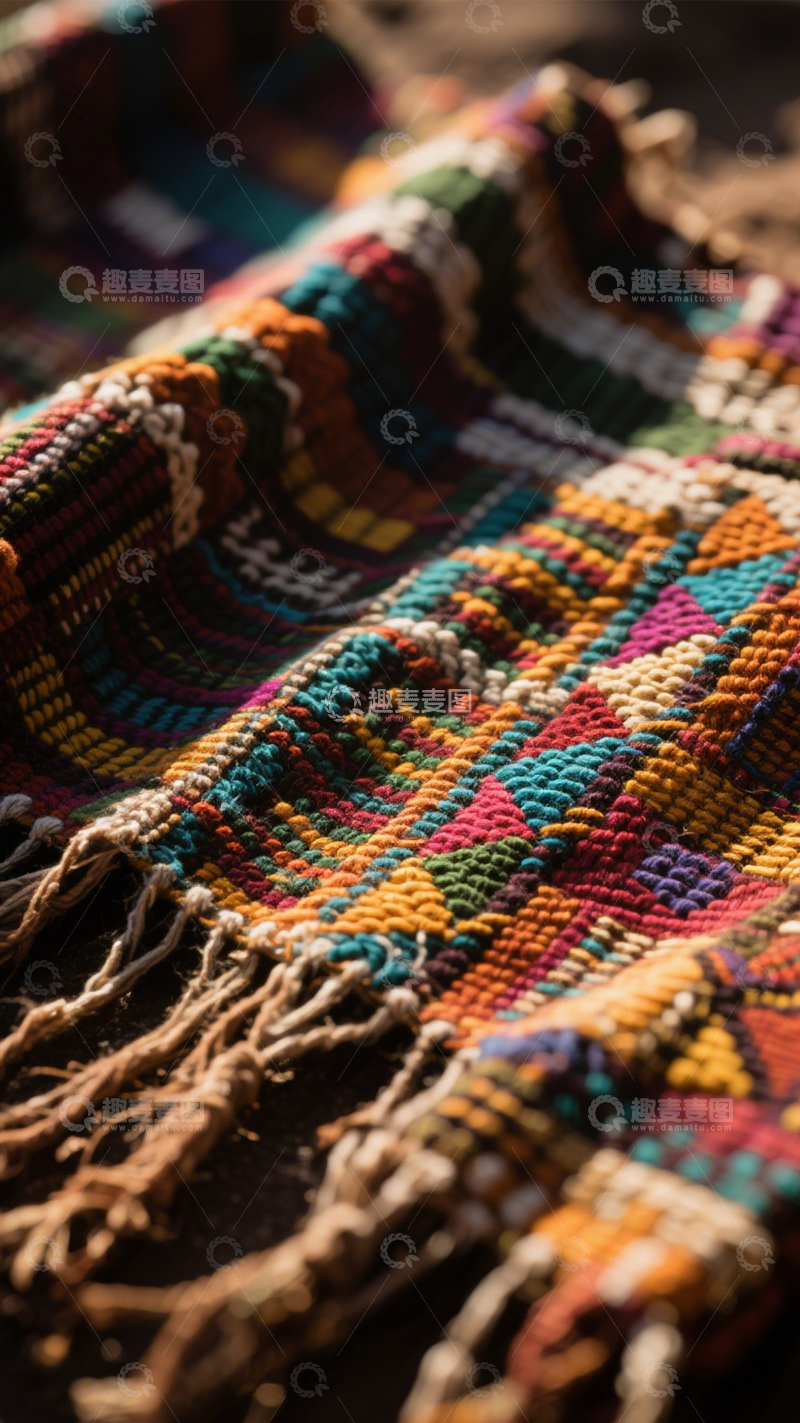 高清大图下载【趣麦麦图】编织手作民族风艺术3