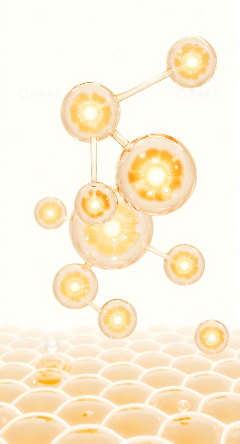 高清大图下载【趣麦麦图】医疗细胞 美容细胞204