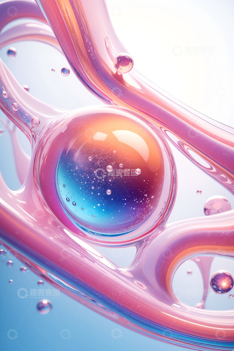 高清大图下载【趣麦麦图】医疗细胞 美容细胞253