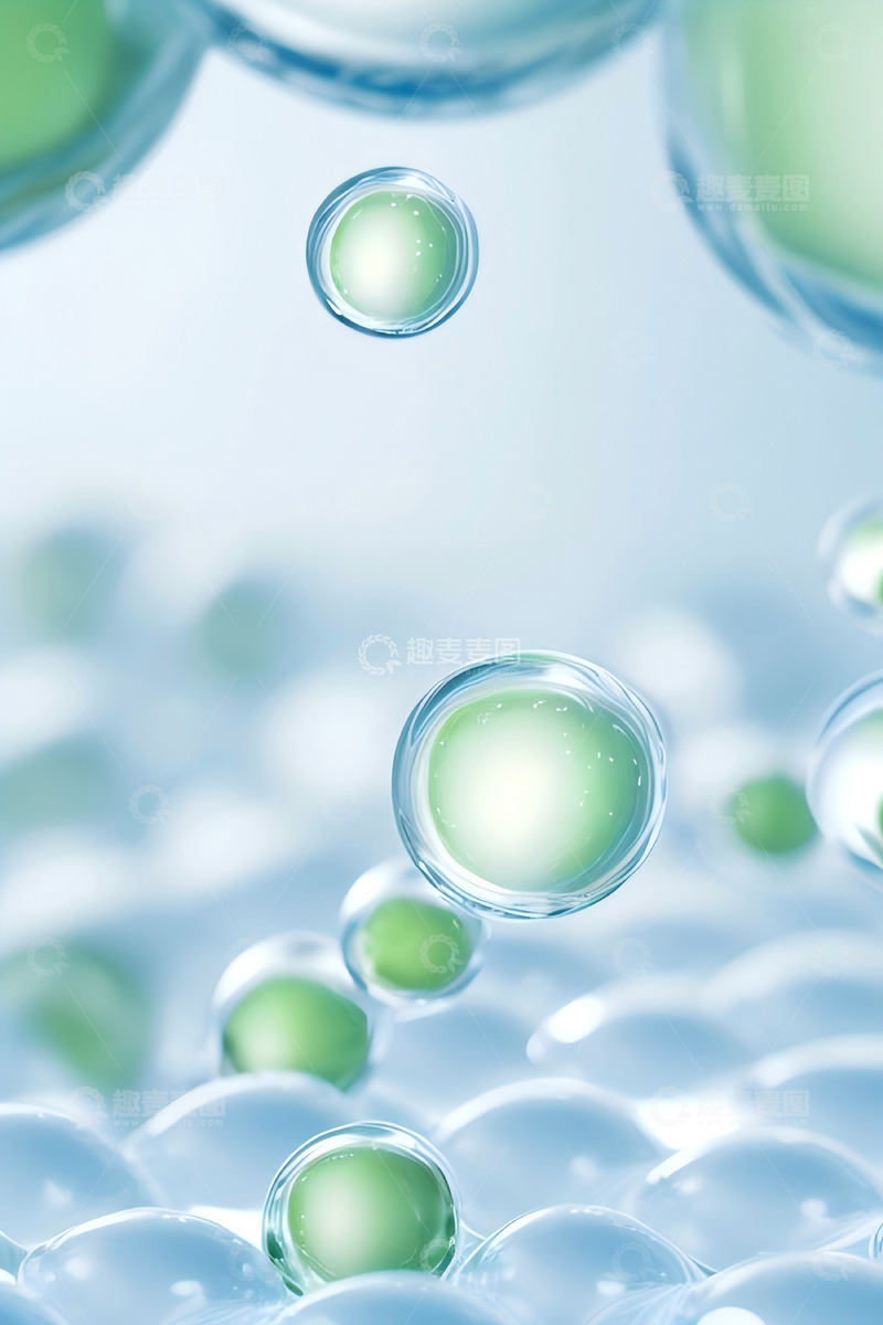 高清大图下载【趣麦麦图】医疗细胞 美容细胞308