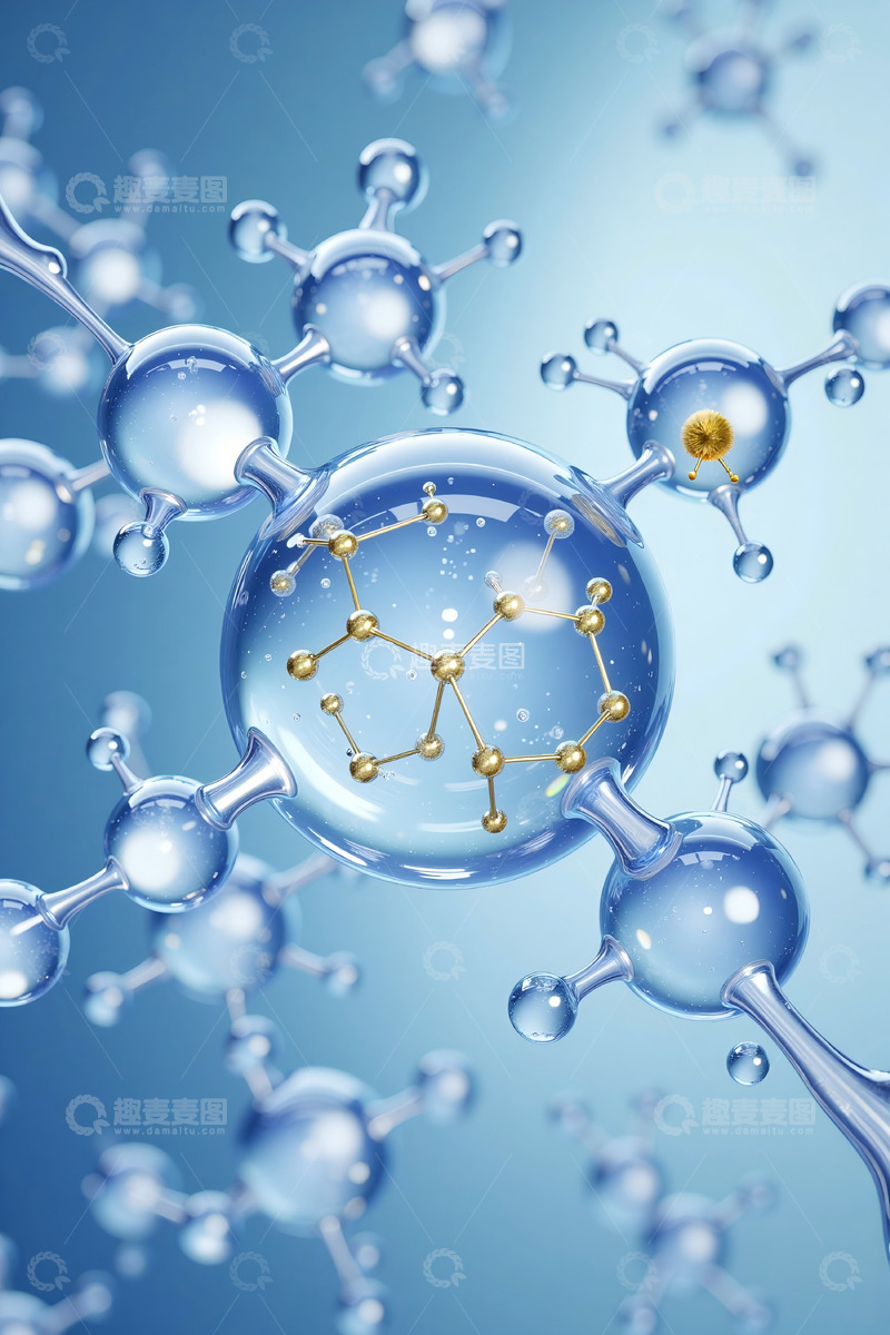 高清大图下载【趣麦麦图】医疗细胞 美容细胞278