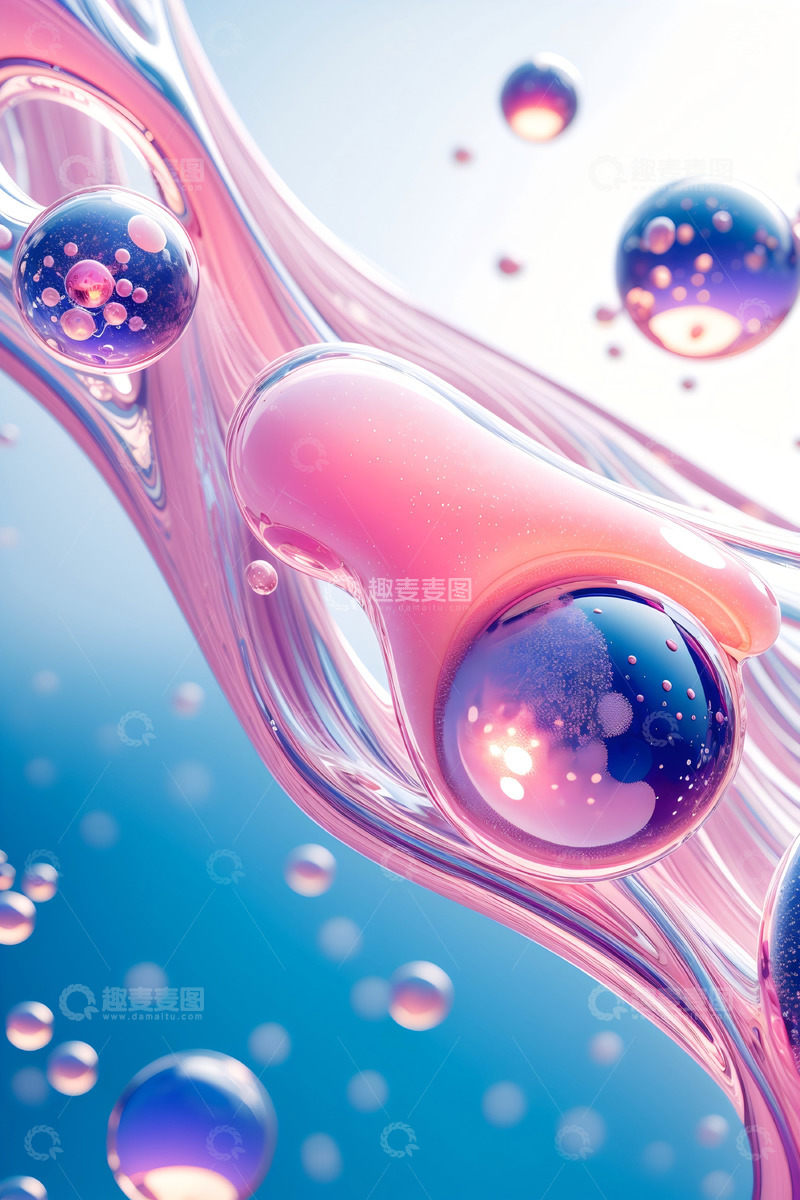 高清大图下载【趣麦麦图】医疗细胞 美容细胞311