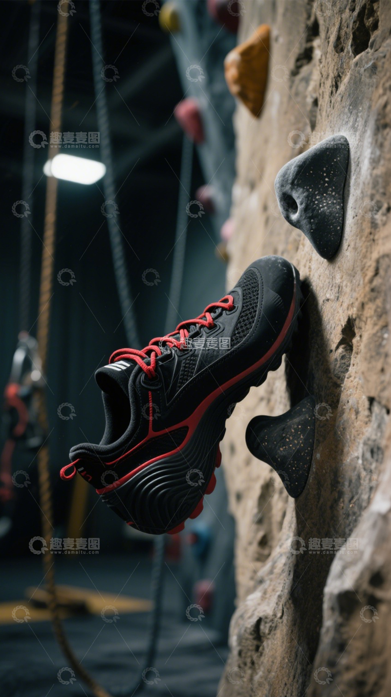 高清大图下载【趣麦麦图】攀岩鞋户外专业运动1