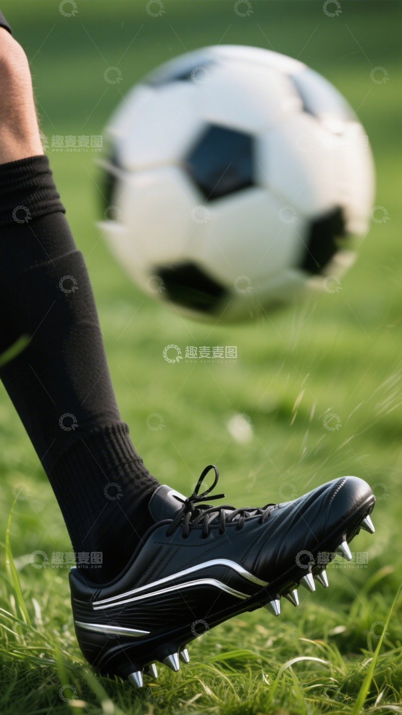 高清大图下载【趣麦麦图】足球鞋运动活力户外3