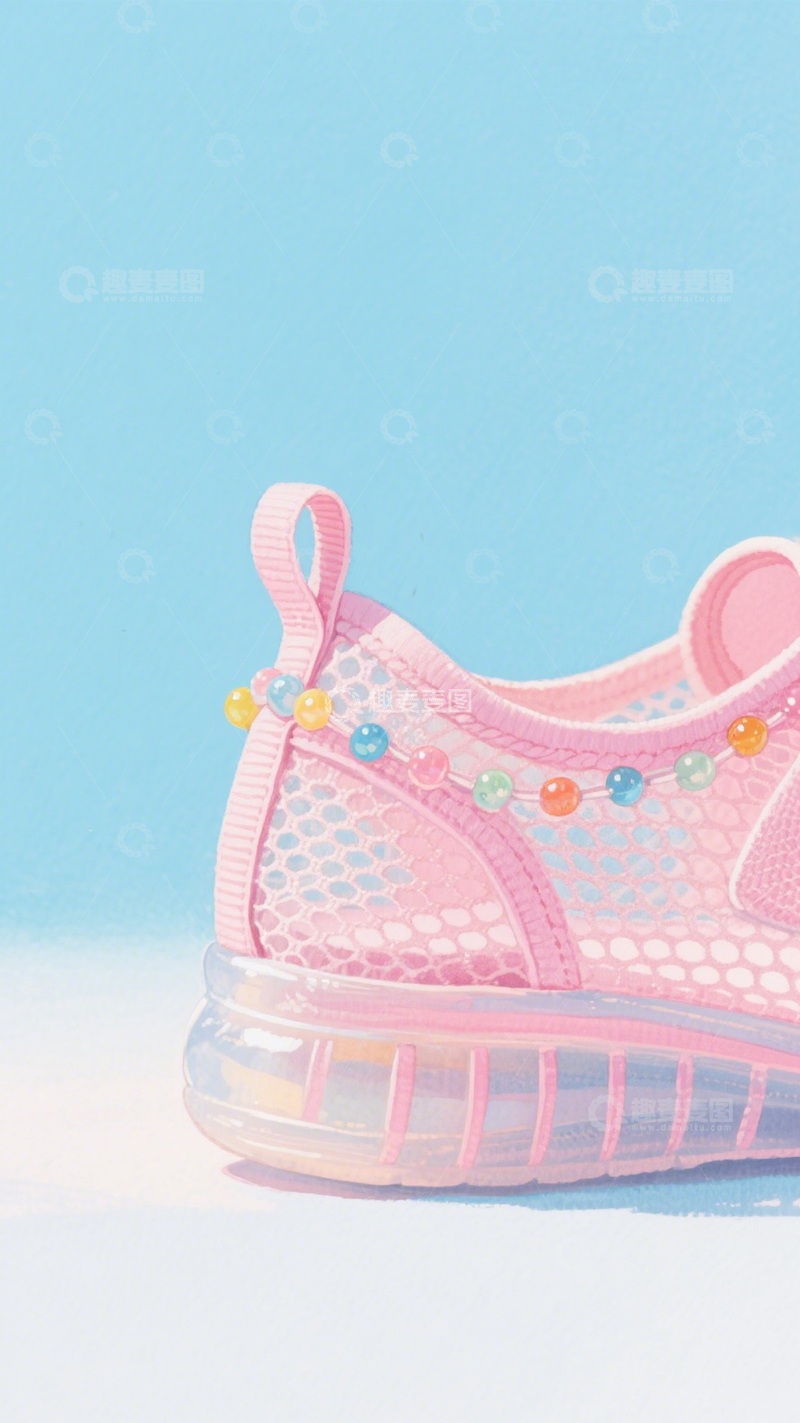 高清大图下载【趣麦麦图】网面鞋透气休闲3