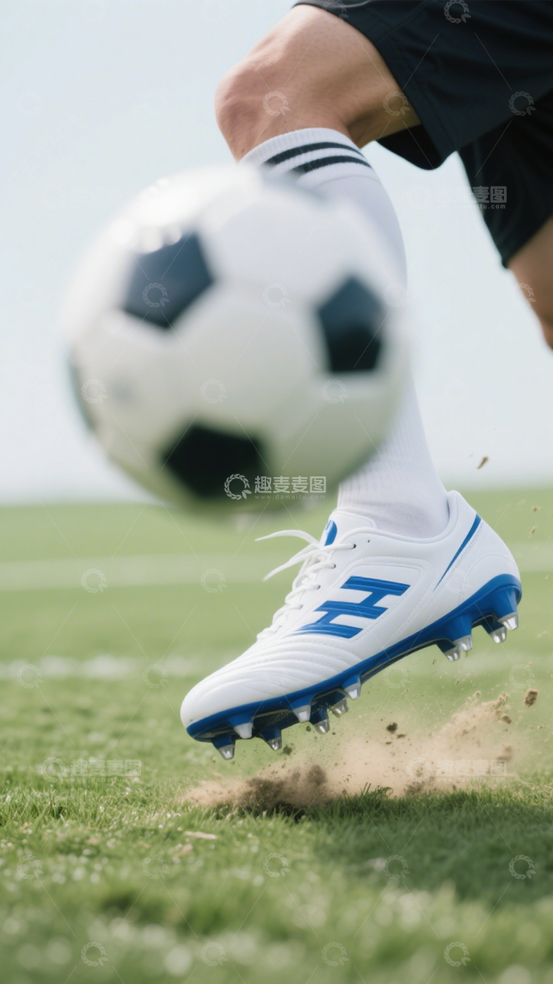 高清大图下载【趣麦麦图】足球鞋运动活力户外2