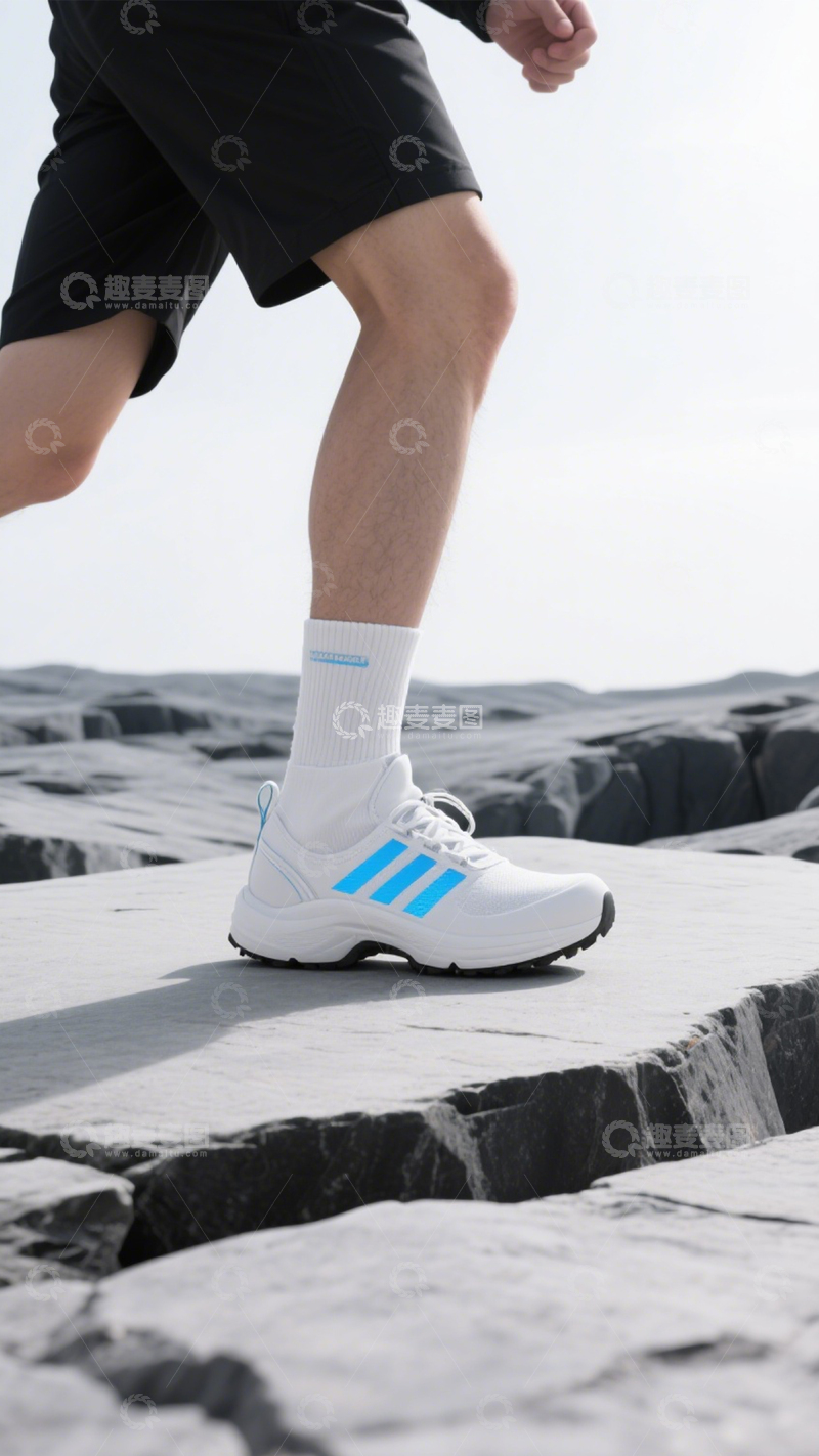 高清大图下载【趣麦麦图】运动鞋户外探索舒适2
