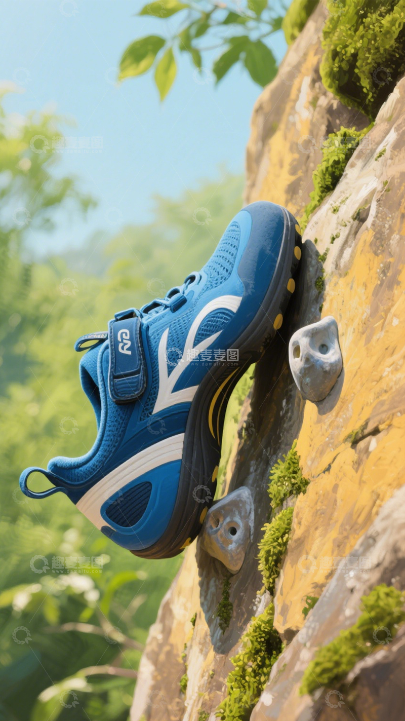 高清大图下载【趣麦麦图】攀岩鞋户外专业运动3