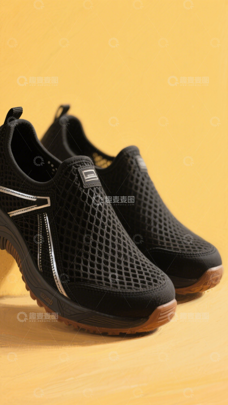 高清大图下载【趣麦麦图】网面鞋透气休闲2