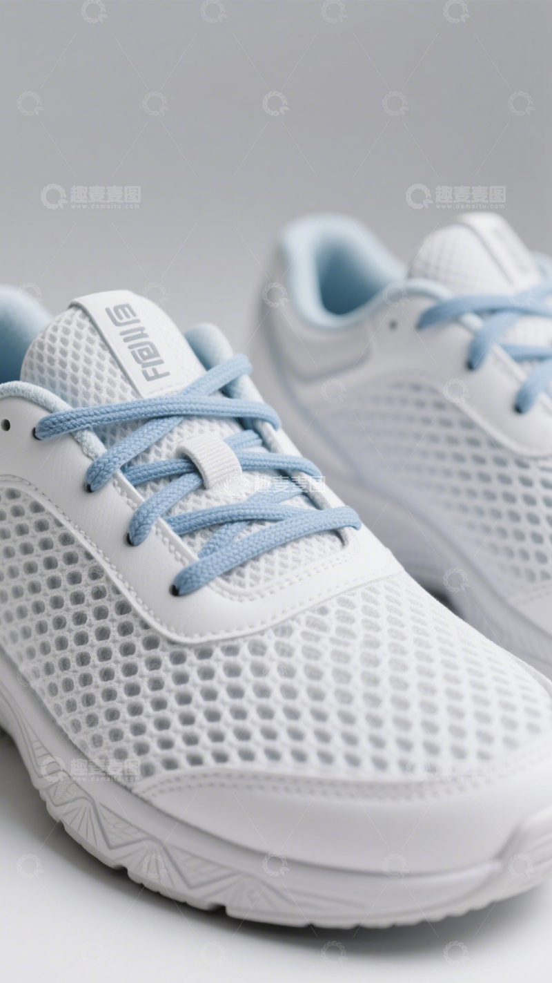 高清大图下载【趣麦麦图】网面鞋透气休闲