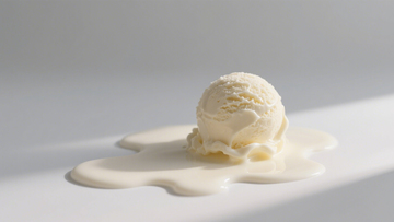 白色冰淇淋夏日清凉1