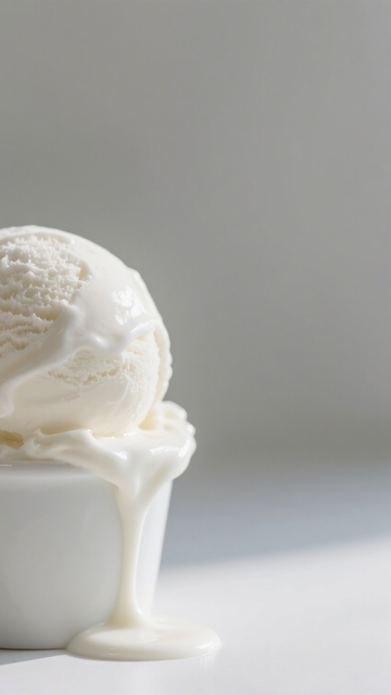 白色冰淇淋夏日清凉2