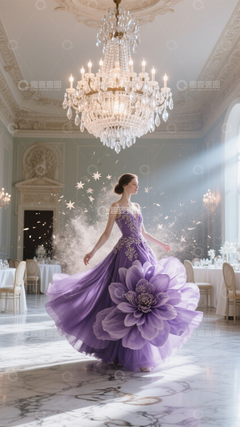 高清大图下载【趣麦麦图】优雅礼服梦幻舞会3