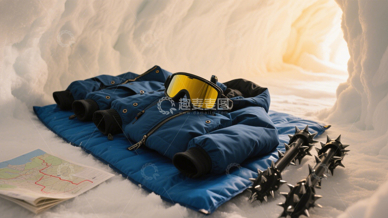 高清大图下载【趣麦麦图】极地装备户外冒险3