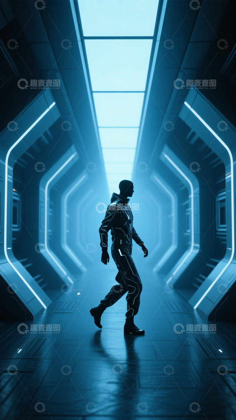 高清大图下载【趣麦麦图】赛博朋克未来科技2