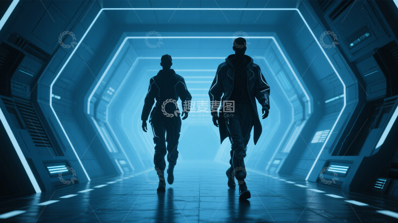 高清大图下载【趣麦麦图】赛博朋克未来科技3