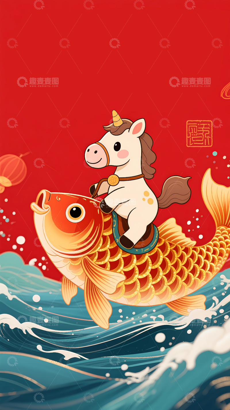 高清大图下载【趣麦麦图】红包图案红包封面马