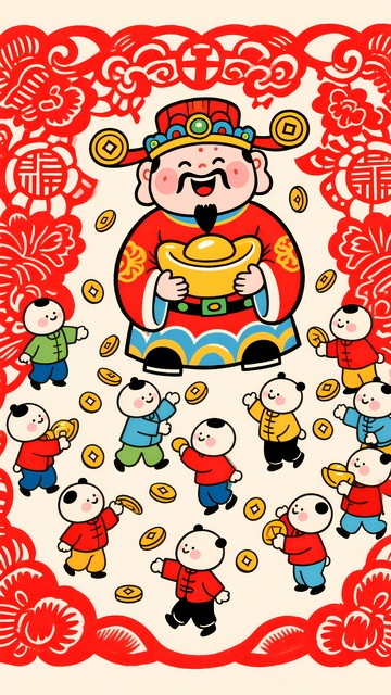 手机壳红包图案