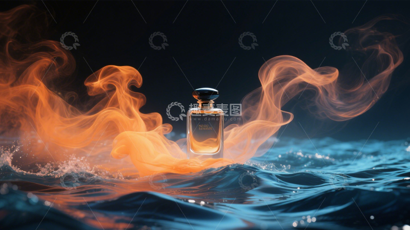 高清大图下载【趣麦麦图】香水烟雾艺术氛围2