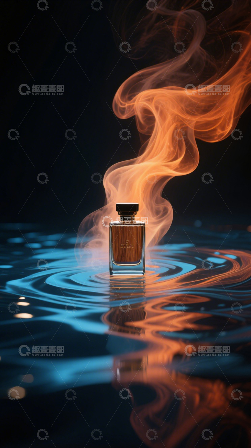 高清大图下载【趣麦麦图】香水烟雾艺术氛围3