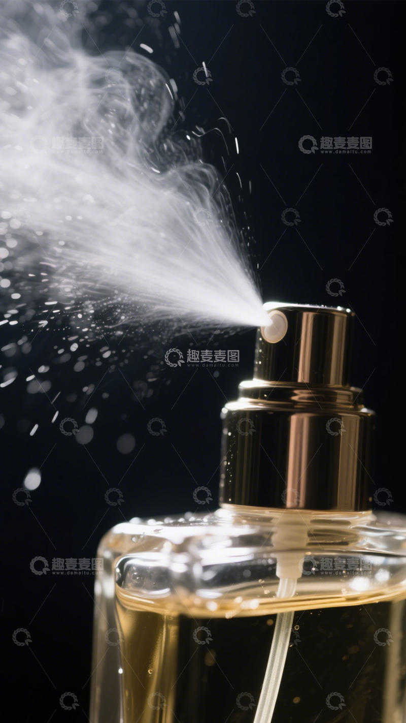 高清大图下载【趣麦麦图】香水瓶精致美妆生活3