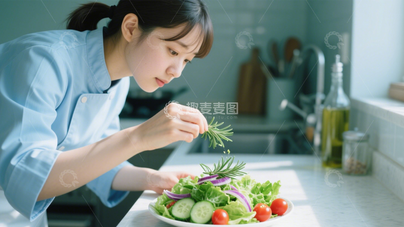 高清大图下载【趣麦麦图】轻食摆盘健康美味2