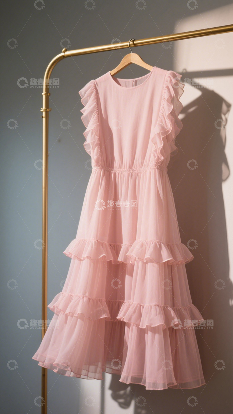 高清大图下载【趣麦麦图】轻纱裙装甜美优雅
