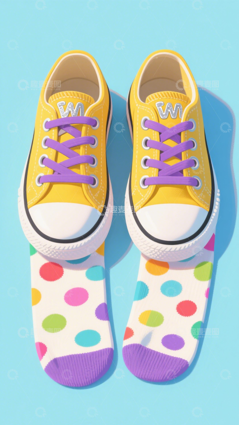 高清大图下载【趣麦麦图】童趣鞋袜可爱穿搭