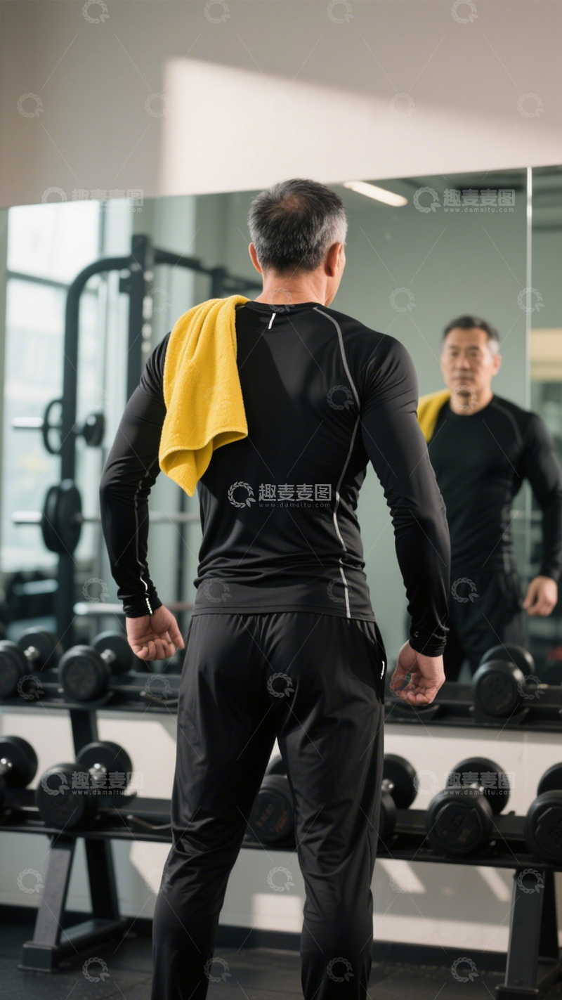 高清大图下载【趣麦麦图】健身穿搭活力氛围1