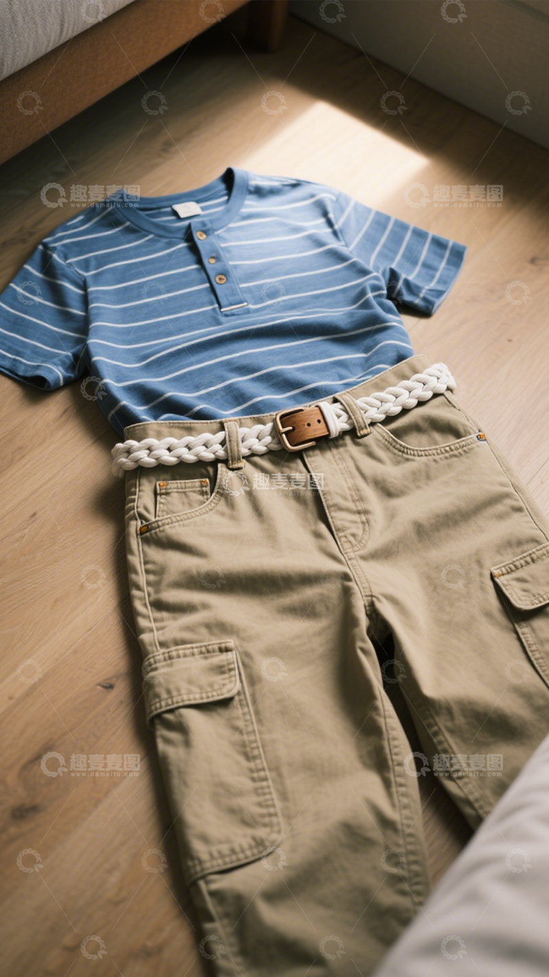 高清大图下载【趣麦麦图】牛仔穿搭休闲日常3