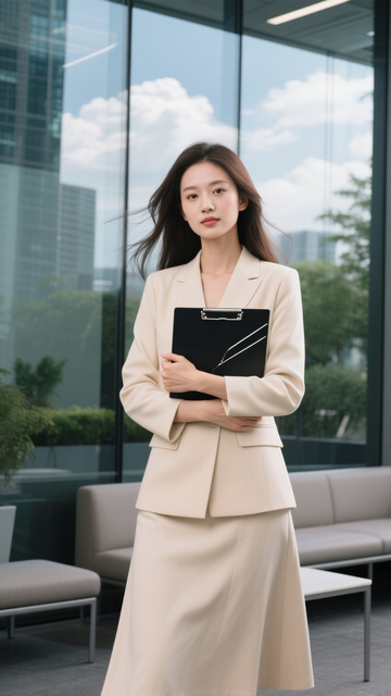 职场女性干练形象2