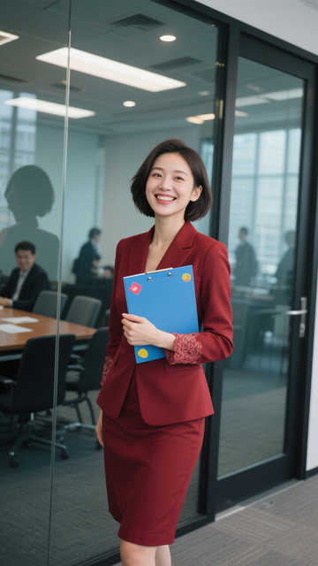 职场女性干练形象1