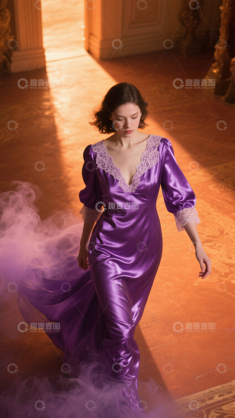高清大图下载【趣麦麦图】礼服写真优雅长裙3