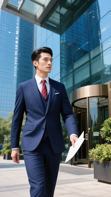 商务西装职场精英1