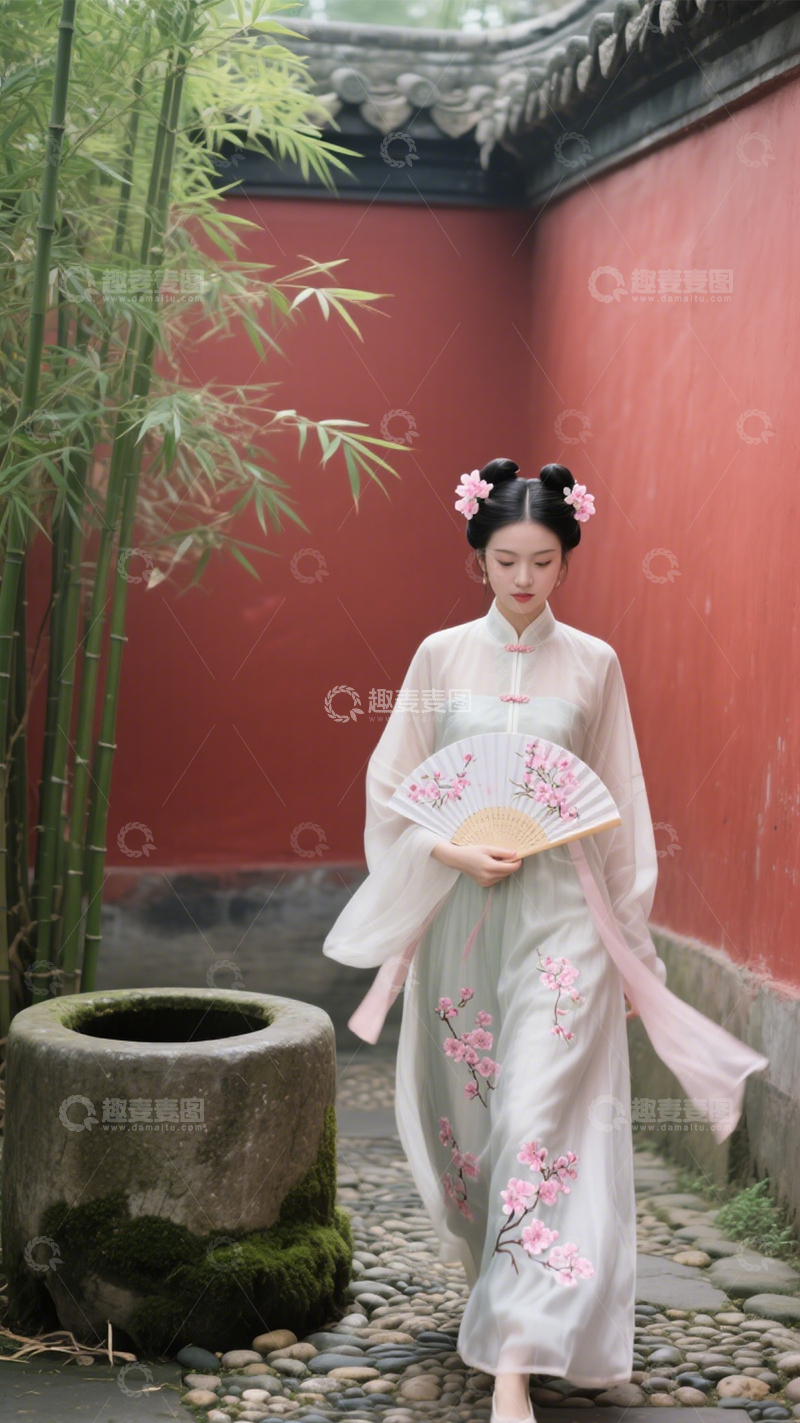 汉服古典国风韵味