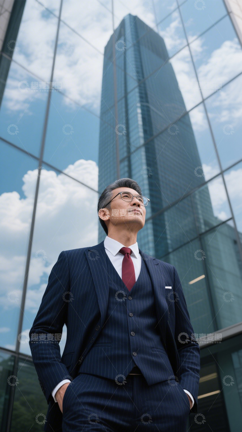 高清大图下载【趣麦麦图】商务西装职场精英3