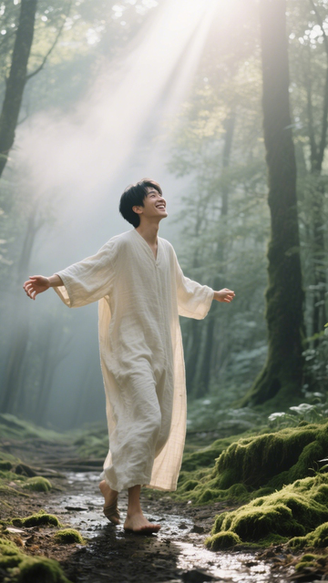 森系治愈自然穿搭2