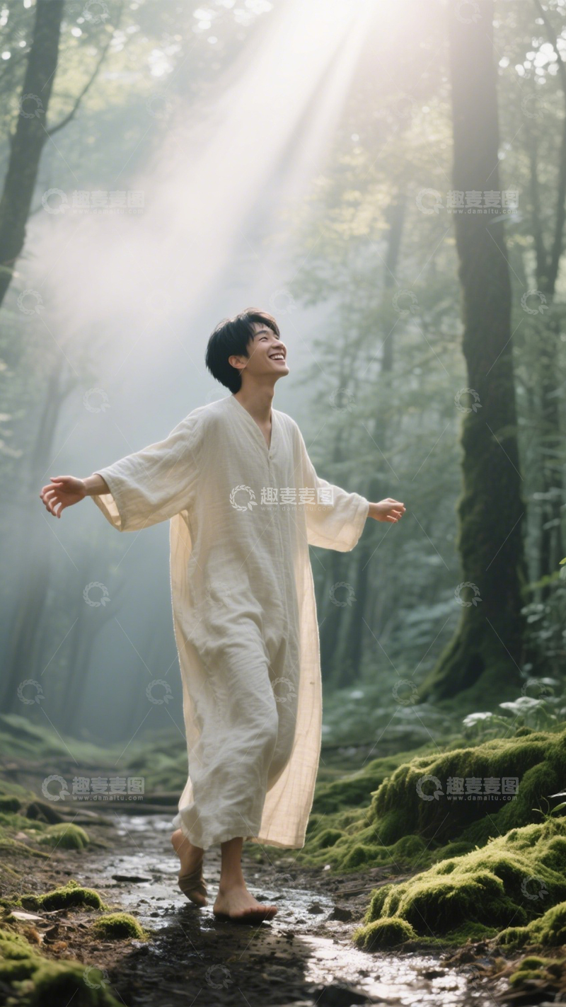 高清大图下载【趣麦麦图】森系治愈自然穿搭2