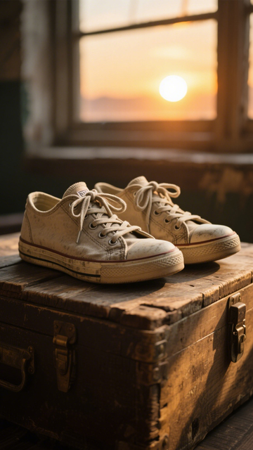 复古帆布鞋怀旧感1