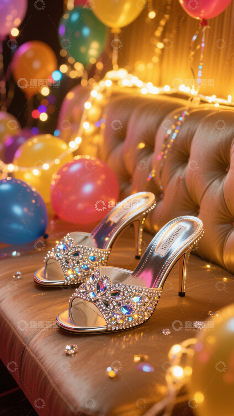 高清大图下载【趣麦麦图】华丽高跟派对闪耀