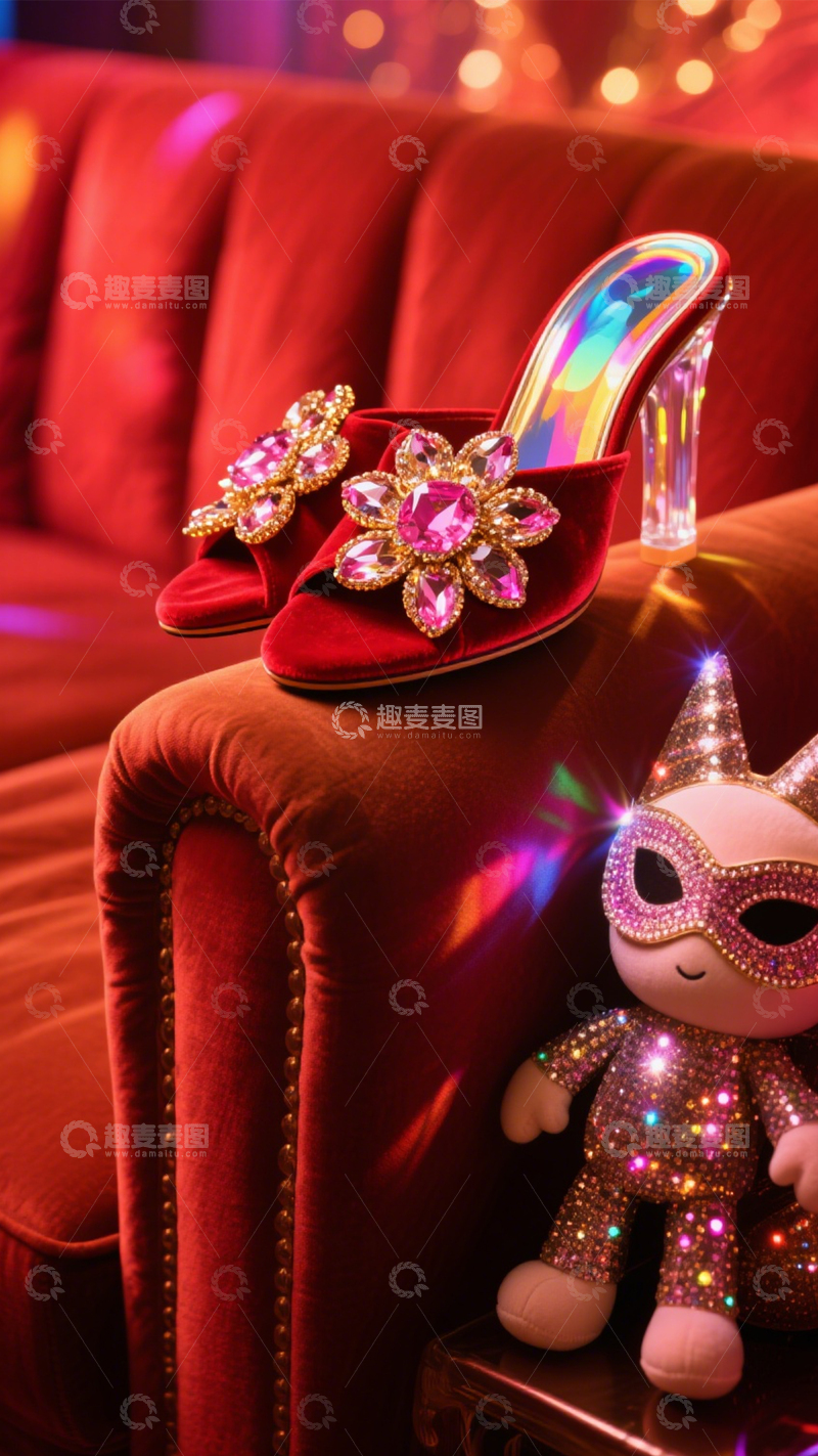 高清大图下载【趣麦麦图】华丽高跟派对闪耀1