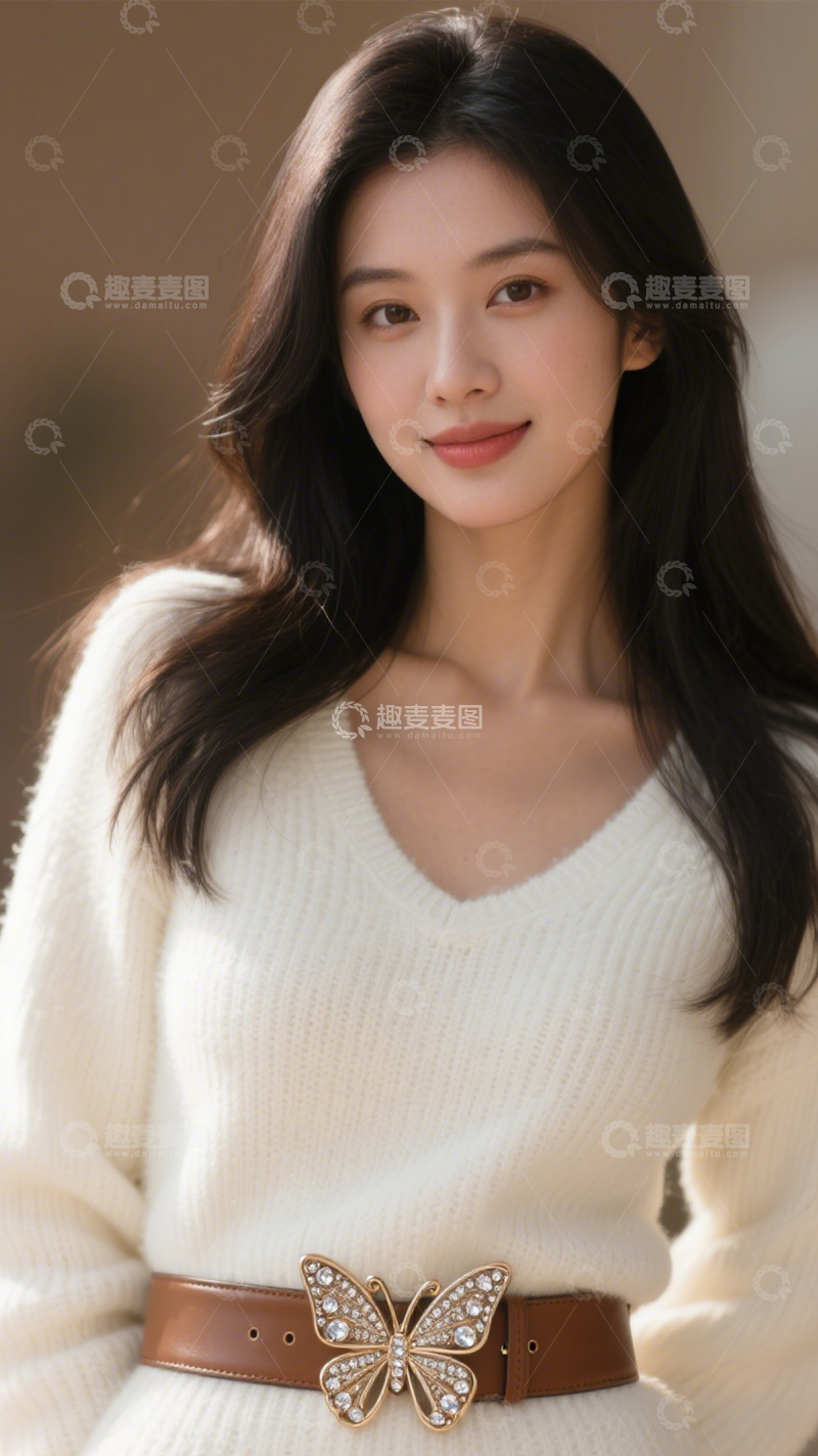 高清大图下载【趣麦麦图】腰带精致甜美2