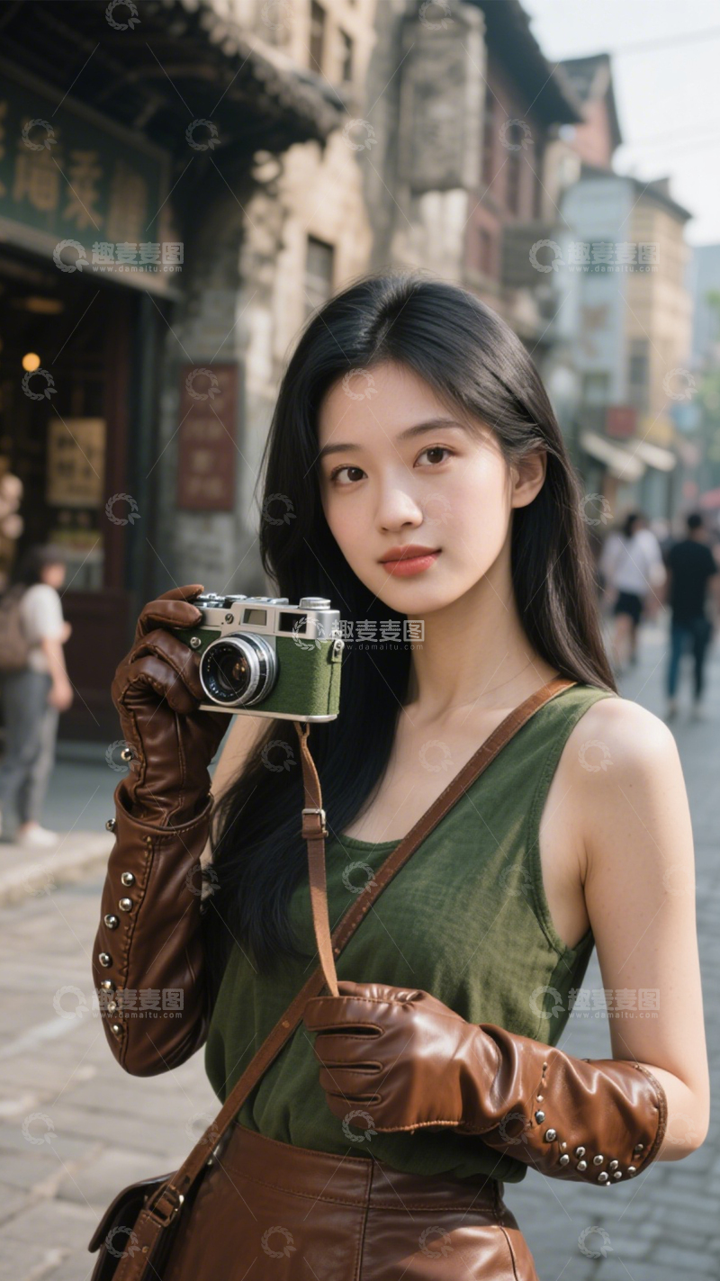 高清大图下载【趣麦麦图】长手套优雅艺术3