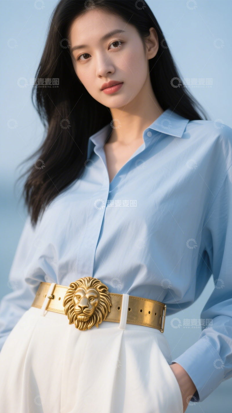 高清大图下载【趣麦麦图】腰带精致甜美