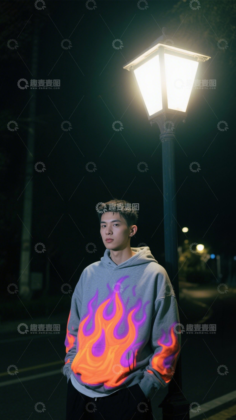 高清大图下载【趣麦麦图】卫衣潮流休闲新风尚2