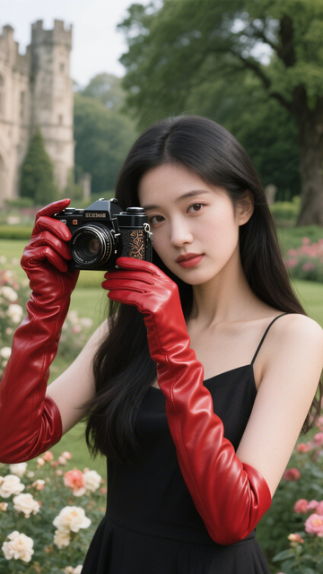 长手套优雅艺术2