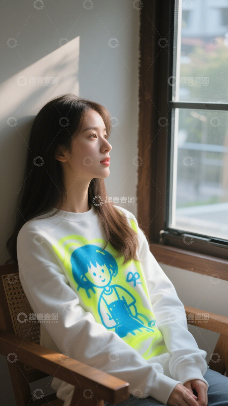 高清大图下载【趣麦麦图】卫衣潮流休闲新风尚3