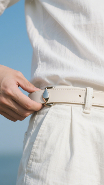 皮带时尚穿搭配饰3